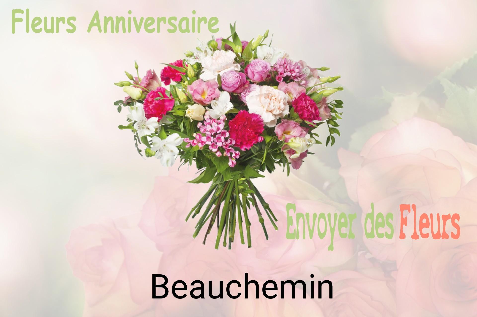 Bouquet de fleurs d’anniversaire livré à Beauchemin